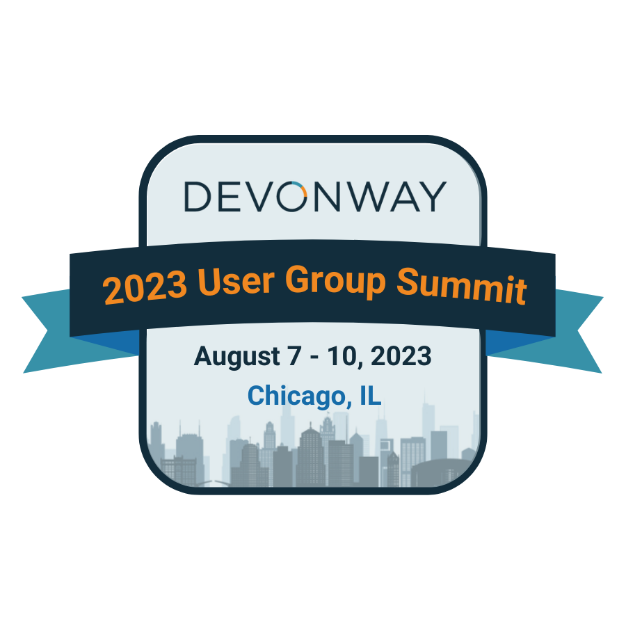 Devonway 2023 User Group Summit